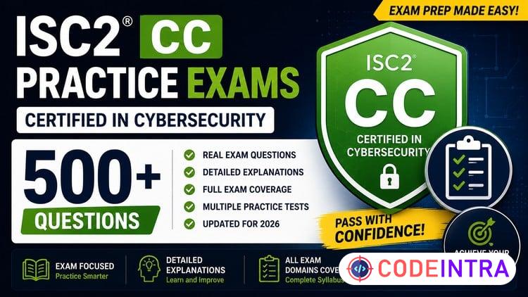 Ultimate ISC2 CC Practice Exams | 6 Mock Tests | 500+ Q & A preview