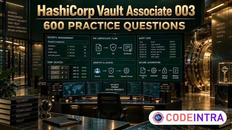 Vault Associate 003 Practice Exams: 600 Questions preview