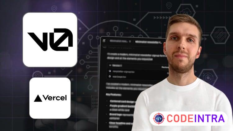 Vibe Coding for Developers: v0 AI, Supabase, Vercel Deploy course preview