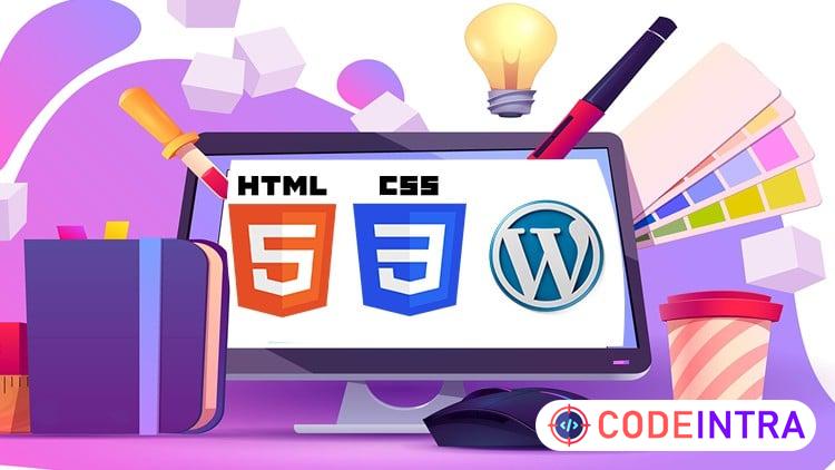 Web Design Course with HTML CSS and Wordpress course preview