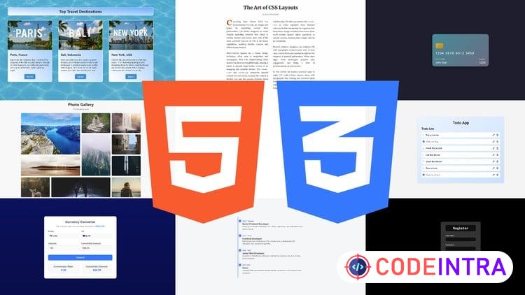 Web Project Workshop: 20+ HTML & CSS Websites in Action preview